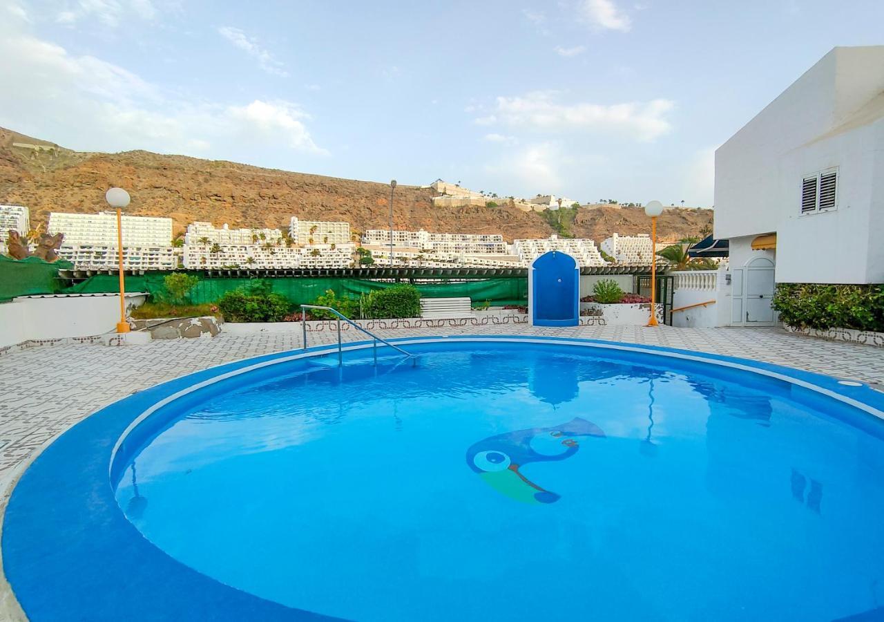 Ferienwohnung Puerto Rico Luxury Bungalow Mogán Exterior foto