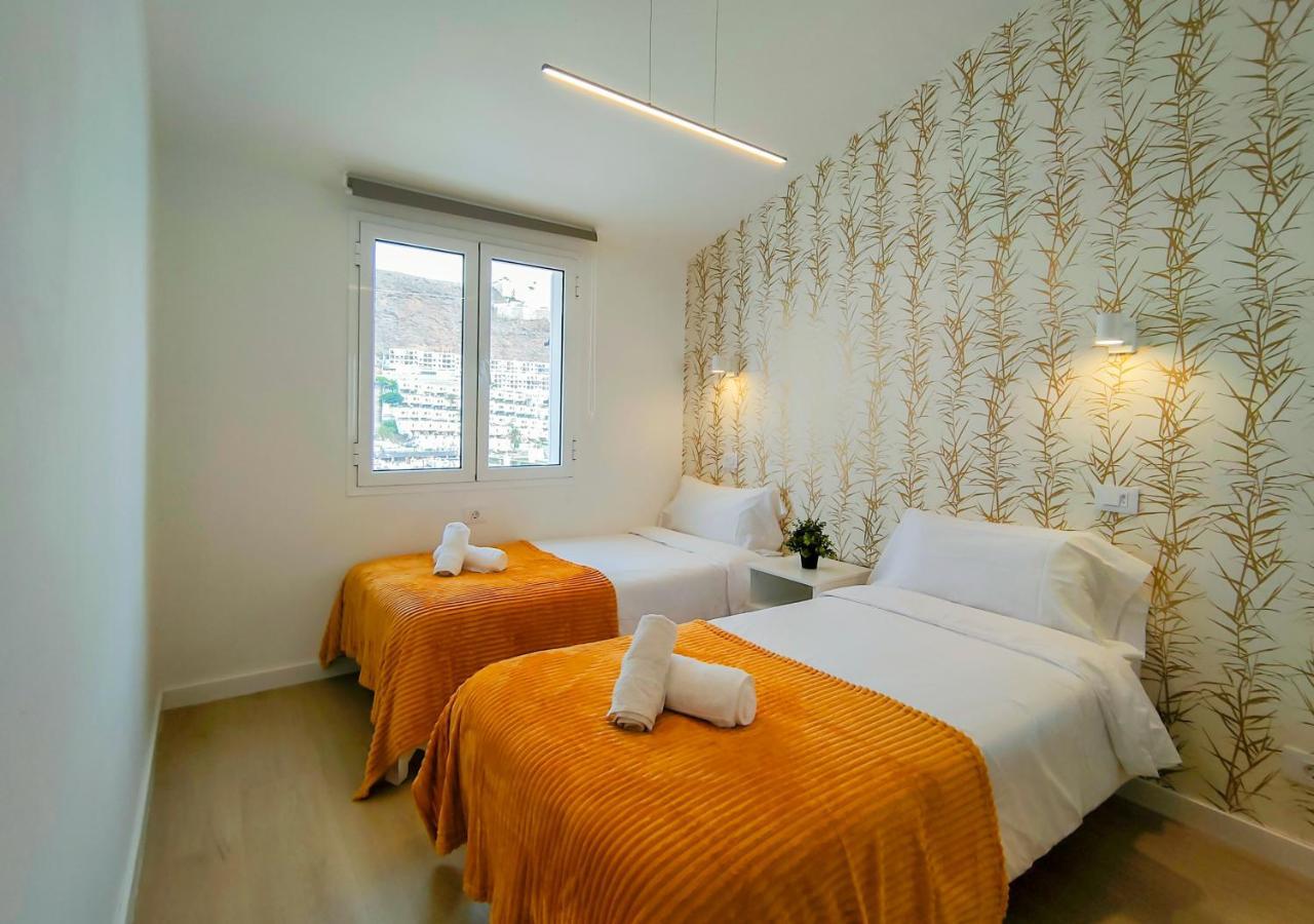 Ferienwohnung Puerto Rico Luxury Bungalow Mogán Exterior foto